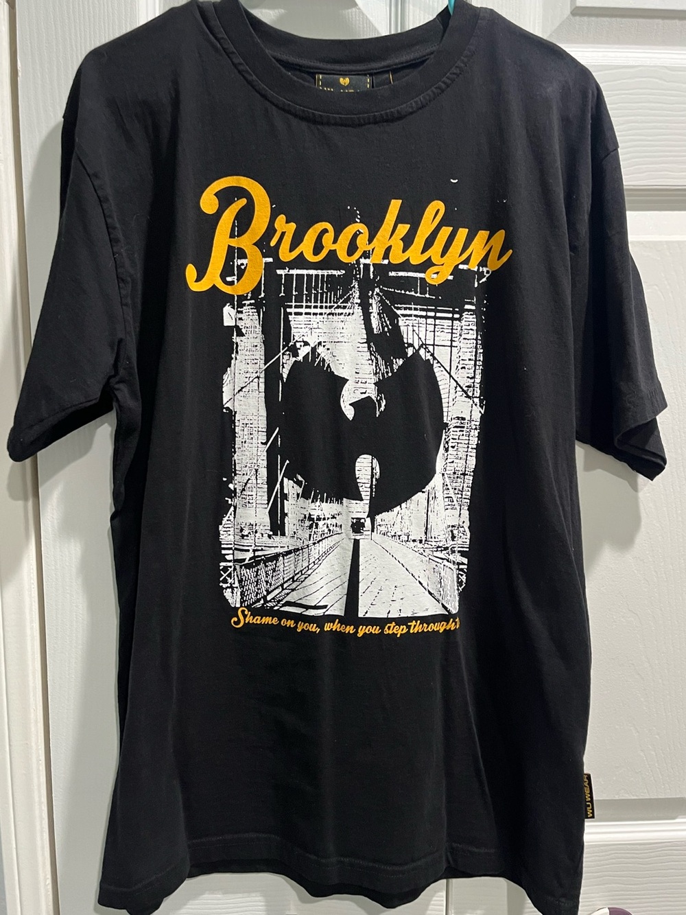 Wu Tang Brooklyn Graphic Black Men's Tee
